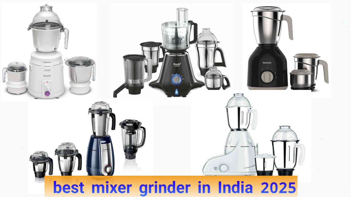 Top 5 best mixer grinder in India 2025